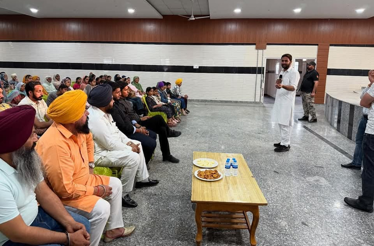 ਪੰਜਾਬ ਦੇ ਨੌਜਵਾਨ ਵਧਦੀ ਬੇਰੁਜ਼ਗਾਰੀ ਅਤੇ ਨਸ਼ਿਆਂ ਦੀ ਬੇਮਿਸਾਲ ਚੁਣੌਤੀ ਦਾ ਸਾਹਮਣਾ ਕਰ ਰਹੇ ਹਨ - ਈਸ਼ਰਪ੍ਰੀਤ ਸਿੱਧੂ